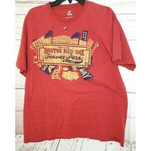 Home Of The Boston Red Sox Fenway Park Burgundy Built In 1912 XL T Shirt